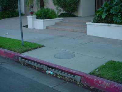 STORM DRAINS WITH SCREENS PREVENT POLLUTION
